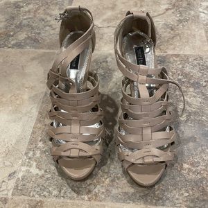 White House Black Market Strappy Heels